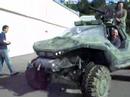 0 Cochecito a pedales equipado para el combate o un Warthog de andar por casa