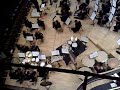 ben fogle giving an xmas reading inbetween the northern sinfonia and chorus. simon halsey conducted the orchestra.