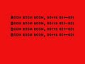 Black Eyed Peas   Boom Boom Pow Lyrics on Screen