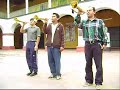 3 cornetas de la banda de Ex Alumnos Sanjuanistas, interpretan la introducción de la marcha militar: 2 de mayo Zarumilla.