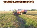 Chevy Pulling Ford Out of A Ditch