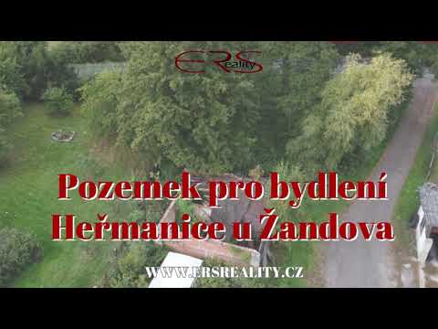 Video Pozemek pro bydlení, 1548 m2 - Žandov - Heřmanice, okr. Česká Lípa