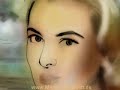 GRACE KELLY - woman art speed painting by M. Missfeldt