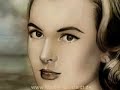 GRACE KELLY - woman art speed painting by M. Missfeldt