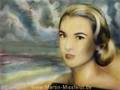 GRACE KELLY - woman art speed painting by M. Missfeldt