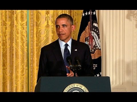 President Obama Makes a Statement