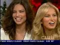 cw11 interview with adrianna lima & karolina kurkova