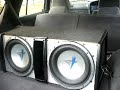 two 12\" jvc 1000w subs brought to you by polk two 12\" jvc 1000w subs brought to you by polk