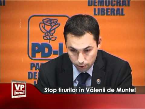 Stop tirurilor in Valenii de Munte!