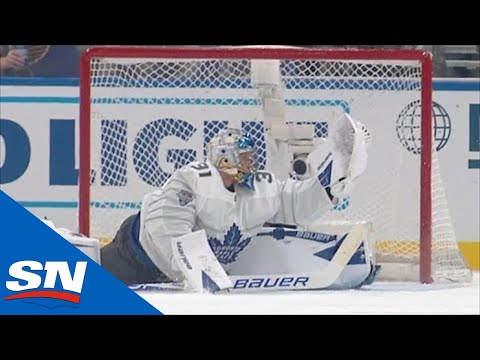Frederik Andersen Robs Connor McDavid, Then Assists David Pastrnak's Goal