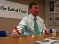 Phelan faces Patriot Ledger editorial board Part 4