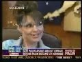 Sarah Palin Talks About Oprah