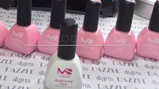 Melody Susie 1 Step Sweet reverie gel polish collection - swatches and chrome application!!! UK