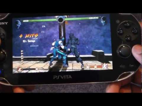 how to change costumes in mortal kombat ps vita