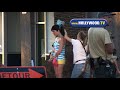 selma blair on location in los angeles.