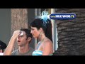 selma blair on location in los angeles.