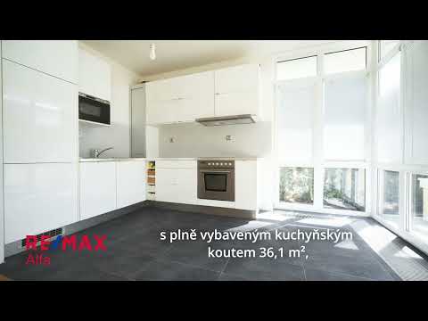 Video Prodej bytu 3+kk, už. pl. 124 m2, byt. pl. 81,10 m2/T/S/park. stání, OV, st. 2006, 1.NP/5.NP Suchdol