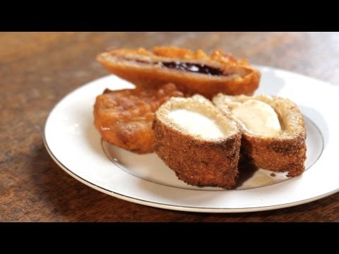 How to Deep-Fry Ice Cream | Deep-Frying