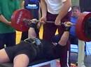 550lbs bench press