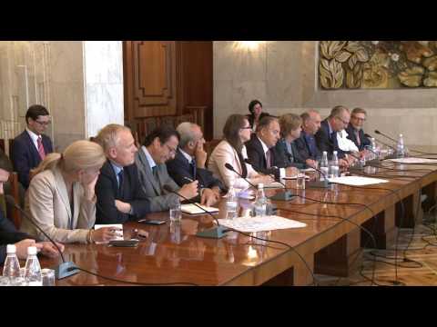 Președintele Republicii Moldova a avut o întrevedere cu ambasadorii acreditați în Republica Moldova, reprezentanții FMI, OSCE, CoE și PNUD