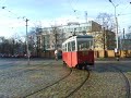 Wroc?awski tramwaj typu N wyje?d?a z hali na zajezdni D?bie Wroc?awski tramwaj typu N wyje?d?a z hali na zajezdni D?bie