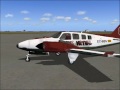 flying across the sky with venus virtual airline, over uruguay. from colonia intl to carrasco intl, montevideo.
the plane, a be58 of venus virtual airline (http://www.venusvirtual.com)