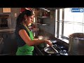 Pancetta e Fagioli maakt Spaghetti Siciliana