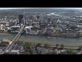 Aerial View of Dayton, OH Skyline