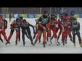 Another win for unstoppable De Neeling! - Innsbruck 2012 Speed Skating Ladies Mass Start