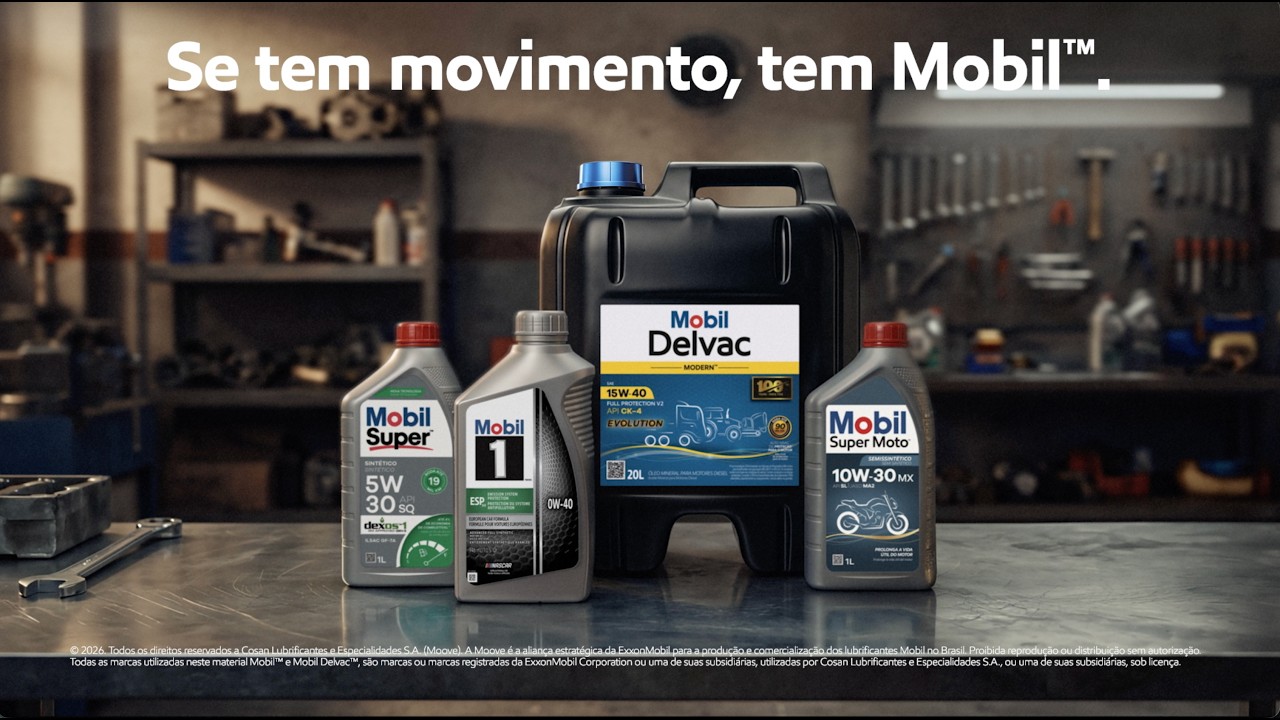 Lubrificantes Mobil™: Dos carros da Oracle Redbull Racing até a sua garagem!