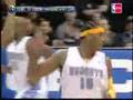 videos de 2008-03-14 NBA highlight: DEN vs TOR: AI 28pts with injury