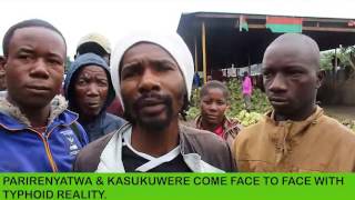 Dr Parirenyatwa & Hon Kasukuwere come face to face with Thyphoid Reality
