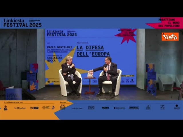 Gentiloni: Alternativa a Meloni? Se pensiamo che ci sia già allora good luck