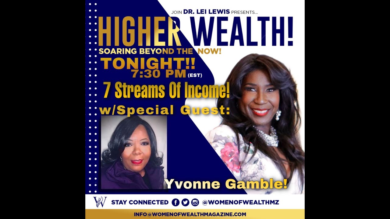 Dr. Lei Lewis w/ Special Guest Yvonne Gamble | 7 Streams Of Income