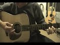 Nine pound Hammer intro/solo on Takamine TF360SBG