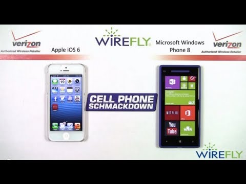 Windows Phone 8 vs Apple iPhone Comparison Review by Wirefly