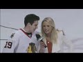 Hockey Fan Tells Reporter He Loves Her
