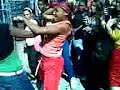 diamond (pinkish shirt) vs. nayarah (green sweater)