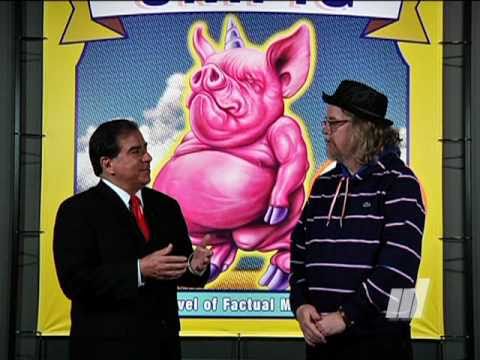 www.exploremcallen.com - Interview with Ron English, IMAS exhibit