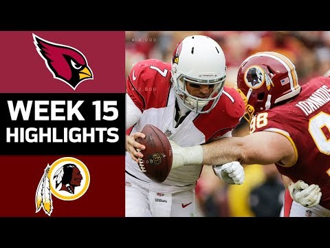 Video: Cardinals vs. Redskins | NFL Week 15 Game Highlights