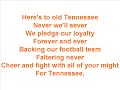 University of Tennessee Fight Song - \"Down the Field\"