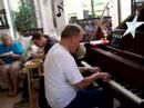 Eric Lubach on piano Eric Lubach on piano