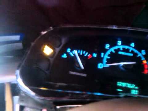 Buick park avenue dash led test re install