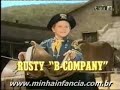 http://www.minhainfancia.com.br - Rin Tin Tin era um cachorro pastor alemão que estrelou em várias séries e filmes a partir da década de 20 do século XX, tornando-se muito conhecido na TV, principalmente no Brasil. Na série mais famosa, exibida originalmente entre 1954-1959, Rin-Tin-Tin era um cachorro que acompanhava uma unidade da Cavalaria dos Estados Unidos no final do século XIX, sediada no Forte Apache. O melhor amigo de Rin-Tin-Tin era o Cabo Rusty, um garoto que perdeu os pais em um ataque dos índios e foi adotado pela corporação, se tornando uma espécie de mascote. Sempre que havia algum problema e Rusty necessitava da ajuda de seu amigo canino ele gritava Yo ho Rinty! e Rin-tin-tin aparecia para os ajudar. Dentre seus amigos soldados estavam o atrapalhado Sargento O`Hara e o Tenente 
