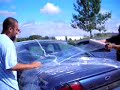 Saran Wrap the Summer Helps Car