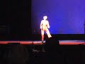 from chinese performing arts festival at florida atlantic university. yao zhang performs northeast china folkdancing.