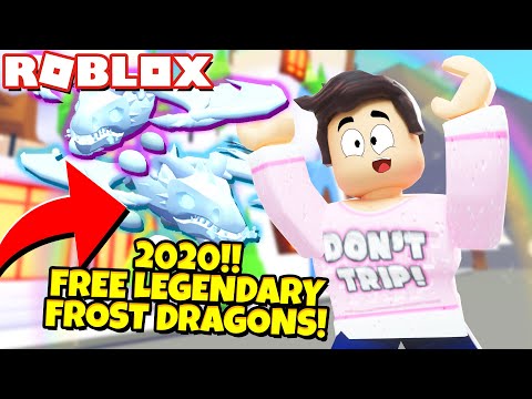 2020 Most Free Legendary Frost Dragons Ever In Adopt Me New