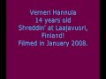A Session with Verneri Hannula at Laajavuori, Finland!