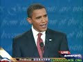 Obama / McCain Presidential Debate pt.1