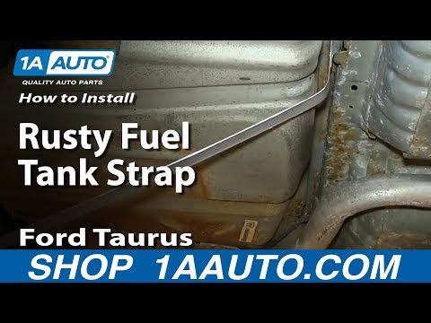 How To Install Replace Rusty Fuel Tank Straps 1996-06 Ford Taurus Mercury Sable